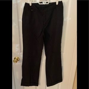 Gap - black linen dress pants